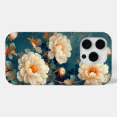 Witte Camellia Bloemendesign Case-Mate iPhone Case (Achterkant (horizontaal))