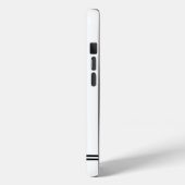 Witte Camillia Waterverf op maat Case-Mate iPhone Case (Achterkant / Links)