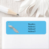 Witte cartoon etiket (Insitu)