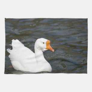 Witte Chinese gans Theedoek
