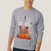 Witte chocolade sweatshirt (Voorkant)