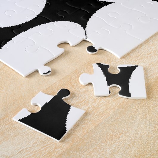 WITTE CIRCLS LEGPUZZEL (Zijkant)