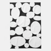 WITTE CIRCLS THEEDOEK (Verticaal)