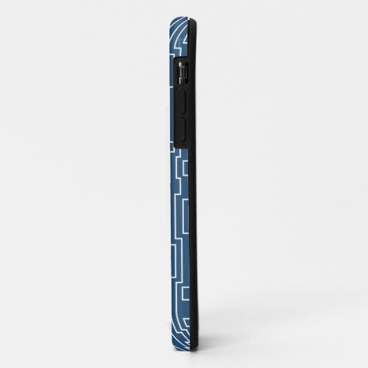Witte circuitlijnen Case-Mate iPhone case (Achterkant/links)