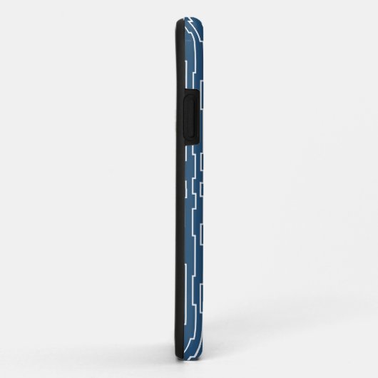 Witte circuitlijnen Case-Mate iPhone case (Achterkant/rechts)