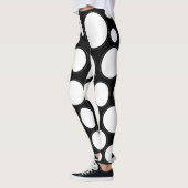 Witte cirkel leggings (Links)