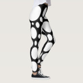 Witte cirkel leggings (Rechts)