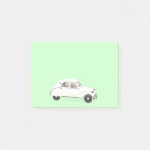 Witte citroen 2CV Post-it® Notes