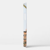 WITTE CONCRETE BOUW BESIDE GROENE PALM TREE UND Case-Mate iPhone CASE (Achterkant / Rechts)