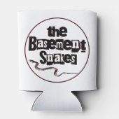 Witte Coozie - Basement Slangen (Achterkant)