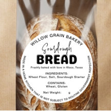 Witte Cottage Law Sourdough Brood Sticker