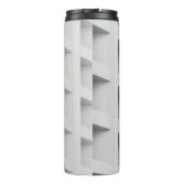 Witte cubbyplank thermosbeker (Achterkant)