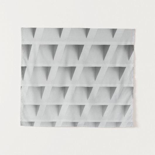 Witte cubbyplank wandkleed (Voorkant (horizontaal))