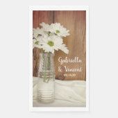 Witte dagen in melkfles servet (Voorkant)