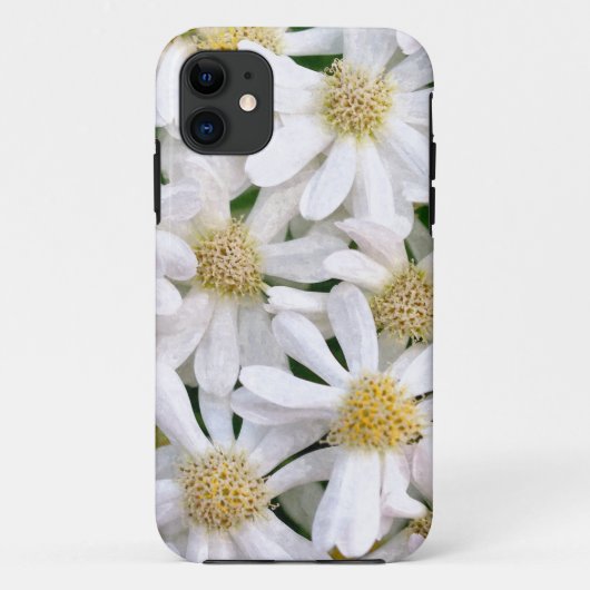 Witte dahlia's Case-Mate iPhone case (Achterkant)