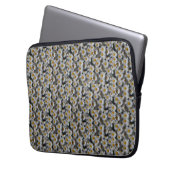 Witte Daisies laptophoes Laptop Sleeve (Voorkant Links)