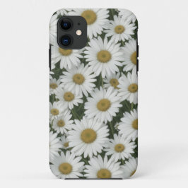 Witte Daisies Telefoon Case