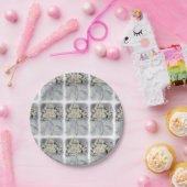 WITTE DAISY FLOWER BOUQUET PAPIER BORD (Feest)