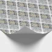 WITTE DAISY FLOWER BOUQUET WRAPPINGPAPIER CADEAUPAPIER (Hoek)