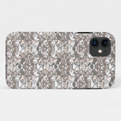 Witte diamanten Case-Mate iPhone case (Achterkant (horizontaal))