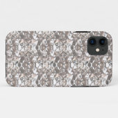 Witte diamanten Case-Mate iPhone case (Achterkant (horizontaal))