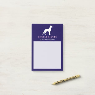 Witte Dog Post-It Notities Post-it® Notes