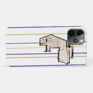 Witte dolfijn zomer vreugde iPhone 11 pro hoesje