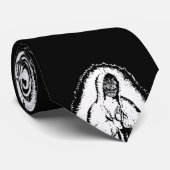 Witte Dood Stropdas (Opgerold)