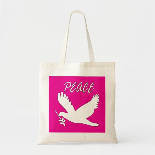 witte dove tas (Voorkant)