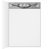 WITTE DOVES IN HET VENSTER, zwart-wit (Binnen (Rechts))