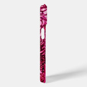 WITTE DOVES IN PINK FUCHSIA MONOGRAM Case-Mate iPhone CASE (Achterkant / Rechts)