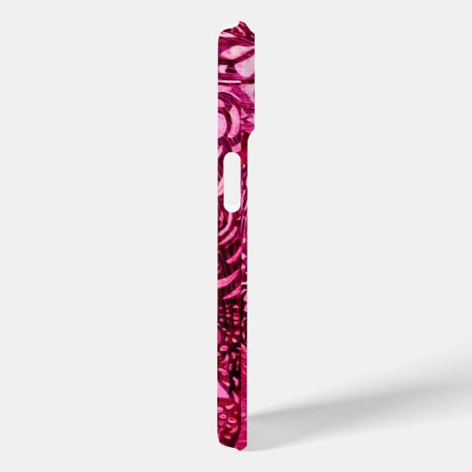 WITTE DOVES IN PINK FUCHSIA MONOGRAM Case-Mate iPhone CASE (Achterkant / Rechts)