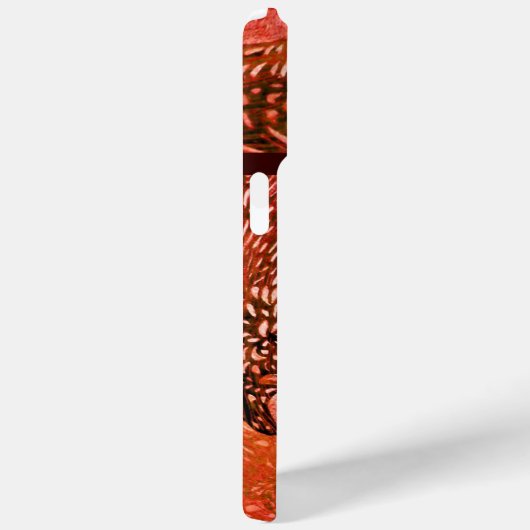 WITTE DOVES IN RODE MONOGRAM Case-Mate iPhone CASE (Achterkant / Rechts)