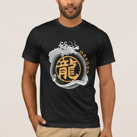 Witte draak 2024 t-shirt (Voorkant)