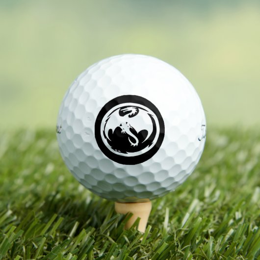 Witte draak Titleist Pro V1 zachte golfballen 12 p (Insitu Shirt)