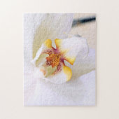 Witte Droom Orchidee Legpuzzel (Verticaal)