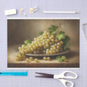 witte druiven stilleven decoupage tissuepapier (Craft)