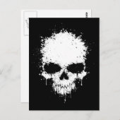 Witte druppelaar briefkaart (Voorkant / Achterkant)