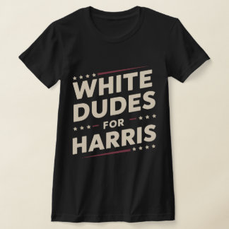 Witte Dudes voor Kamala Harris stemmen voor 2024 T-shirt