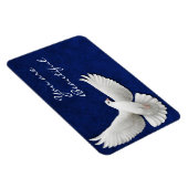 witte duif premium flexi magneet (Rechterzijde)