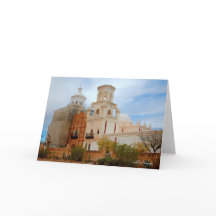 Witte Duif van de woestijn San Xavier Arizona