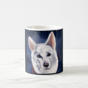 WITTE DUISTSE HERDER KOFFIEMOK