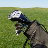 WITTE DUITSE HERDER GOLFHEADCOVER (Insitu)
