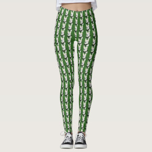 Witte Duitse Herder Leggings