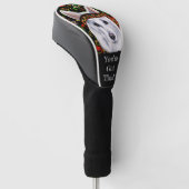 WITTE DUITSE HERDER MEXICO GOLFHEADCOVER (Schuin)