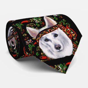 WITTE DUITSE HERDER MEXICO STROPDAS