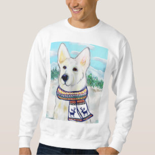 Witte Duitse Herder Trui