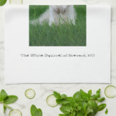 Witte eekhoorn Brevard Theedoek (Gevouwen)