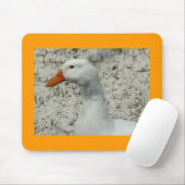 Witte eend muismat (Met muis)