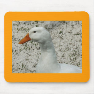Witte eend muismat